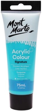 Mont Marte akrylová barva 75 ml tyrkys (Turquoise)