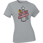 Reebok Dámské tričko Chicago Blackhawks NHL 2013 Stanley Cup Champions Locker Room Velikost: L