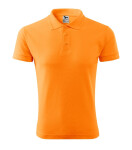 Pique Polo polokošile pánská tangerine orange XL