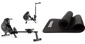 Zipro Move Veslovací trenažér + tréninková podložka / maximální nosnost 100 kg (8426529)