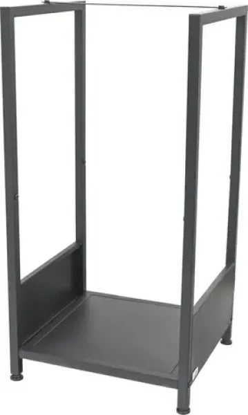 Cattara CARINI / Stojan na dřevo / 39 × 35 × 76 cm / Nerezová ocel / Nosnost 50 kg
