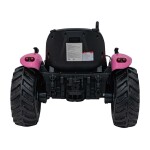 Mamido Dětský elektrický traktor GROW 1804 24V růžový