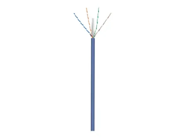 Goobay CAT6a modrá / Síťový kabel / U/UTP (PiMF) / Cat 6a / 100 m (96096)