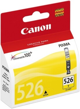 Canon CLI-526Y, žlutá (4543B001) - originální kazeta