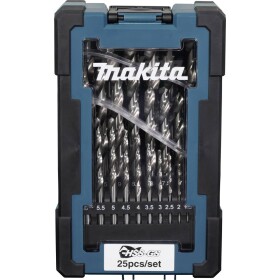 Makita D-78368 sada spirálových vrtáku do kovu 1 mm, 1.5 mm, 2 mm, 2.5 mm, 3 mm, 3.5 mm, 4 mm, 4.5 mm, 5 mm, 5.5 mm, 6 mm, 6.5 mm, 7 mm, 7.5 mm, 8 mm, 8.5 mm,