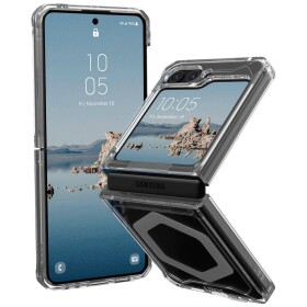 Urban Armor Gear Plyo Pro Case zadní kryt na mobil Samsung Galaxy Z Flip5 Ice , stříbrná Kompatibilní s MagSafe, odolné vůči nárazům