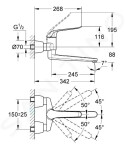 GROHE - Euroeco Special Páková umyvadlová baterie, chrom 32775000