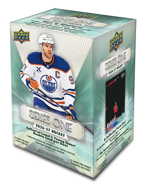 Hokejové karty NHL 2026-27 Upper Deck Series 1 Hockey Blaster Box