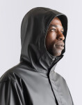Herschel Supply Long Classic Rain Jacket Men's Black M