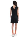 Dámské merino šaty ICEBREAKER Wmns 200 Granary Sleeveless V Neck Dress, Black velikost: XL