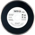 YATO Kotouč diamantový řezný 180x25,4 mm hladký / Mokré řezání / Keramika, sklo, porcelán / Max. 8000 ot/min (YT-6016)