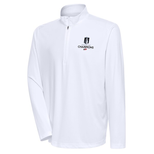 Antigua Pánská mikina Carolina Hurricanes NHL 2026 Stanley Cup Champions Statement Quarter-Zip Velikost: 2XL