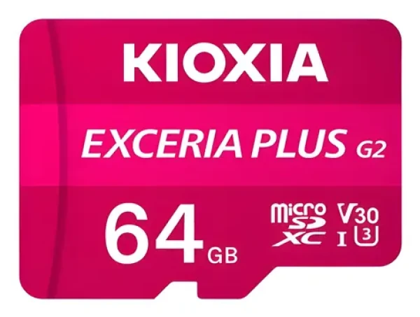 Kioxia Exceria Plus 64GB / Paměťová karta / microSDXC (LMPL2M064GG2)