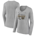 Fanatics Dámské tričko Vegas Golden Knights 2023 Stanley Cup Champions Locker Room Long Sleeve V-Neck Velikost: