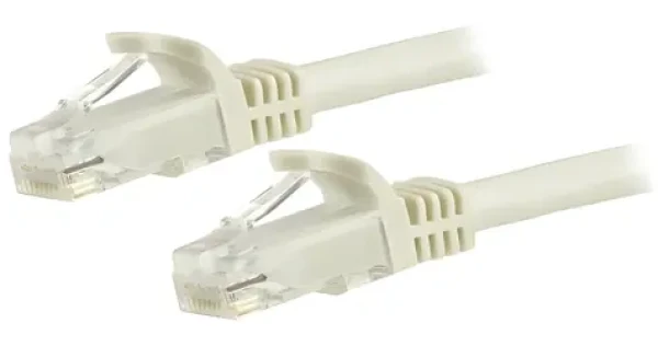 StarTech CAT6 Snagless bílá / Patch kabel / UTP / 15 m / RJ-45 / PoE (N6PATC15MWH)