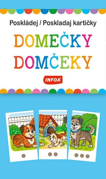 Poskládej kartičky - Domečky / Poskládaj kartičky - Domčeky