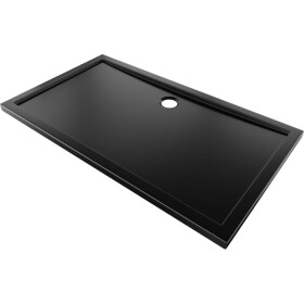 MEXEN - Flow sprchová vanička obdélníková slim 70 x 150, černá mat 46R707015