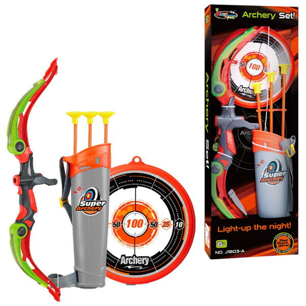 Svítící lukostřelecká sada do tmy Night striker - Sparkys