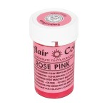 Gelová barva Sugarflair (25 g) Rose Pink A147 dortis