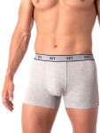 Boxerky Key MXH 222 A25 M-2XL světle šedá L