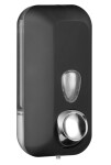 SAPHO - COLORED dávkovač tekutého mýdla 550ml, ABS, Soft Touch, černá mat A71401VB