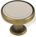 Siro Nábytková knopka 1971 staromosaz (S14019)