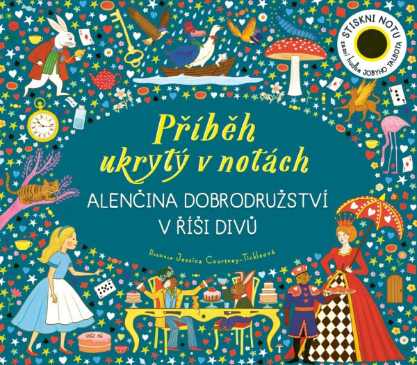 Příběh ukrytý v notách: Alenčina dobrodružství v říši divů