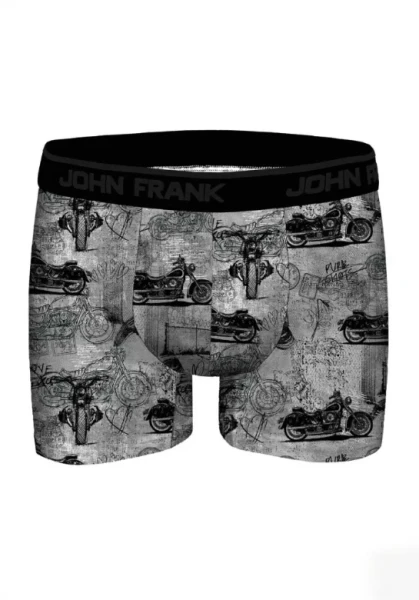 Pánské boxerky John Frank JFBDMOD208-MOTO