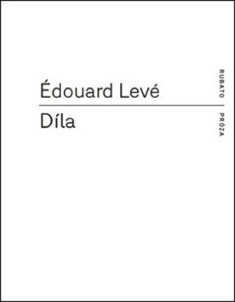 Díla Édouard Levé