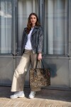 Stylová kabelka Reisenthel Daily Shopper Leo fake fur