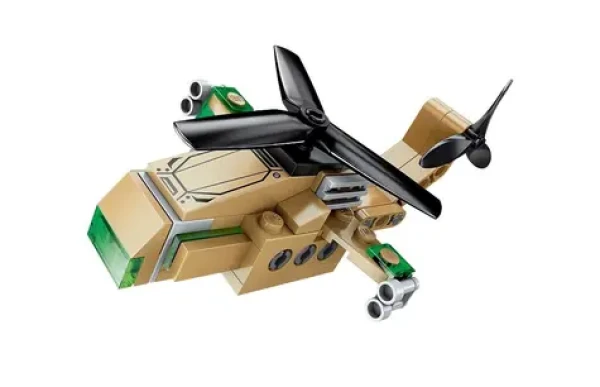 Qman Raider Aircraft 1804-3 Vrtulník Stealthy