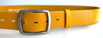 PENNY BELTS 4632 Dámský kožený opasek žlutý 90cm