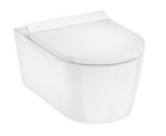 HANSGROHE - EluPura S Závěsné WC se sedátkem SoftClose, AquaHelix, HygieneEffect, bílá 62025450