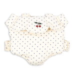 Konges Sløjd Nosítko pro panenku Estate Dot, krémová barva, textil