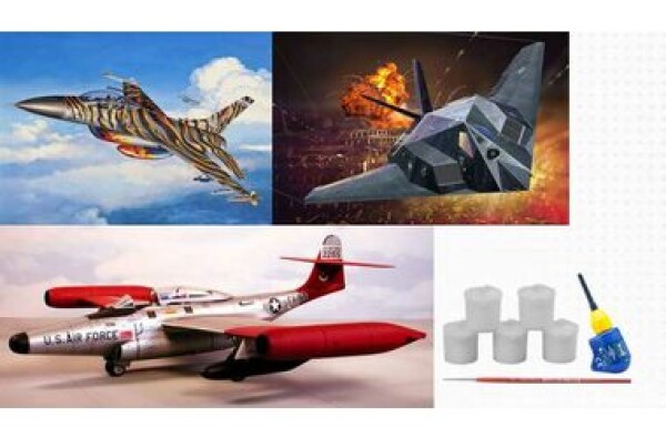 Revell Gift-Set letadla 05670 US Air Force 75th Anniversary 1:72