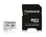 Transcend 300S 16GB / microSDHC / UHS-I U1 / Class 10 / s adaptérem (TS16GUSD300S-A)