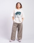 Tričko Patagonia W's Oversized Driftways Organic T-Shirt Undyed Natural