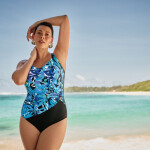 Style Elea jednodílné plavky 7312 ocean - Anita Classix 350 ocean 38C
