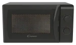 Candy CMW20SMB černá / Mikrovlnná trouba / 700W / 20L / Otočné ovládání (CMW20SMB)