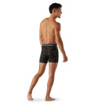 Pánské merino boxerky SMARTWOOL Men's Merino Print Boxer Brief Boxed, Black Paisley velikost: XL