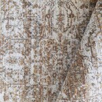 DumDekorace Koberec s vintage vzhledem v hnědo-béžové barevné kombinaci Šířka: 200 cm | Délka: 290 cm