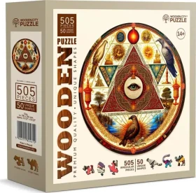 WOODEN CITY Dřevěné puzzle Oko vesmíru
