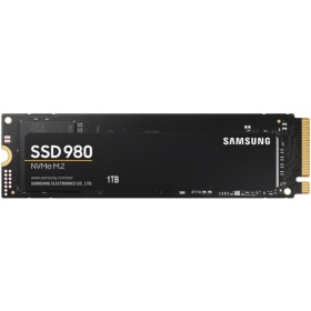 SAMSUNG 980 1TB / SSD / M.2 NVMe PCI-E 3.0 / TLC / R:3500 MBps / W:3000 MBps / IOPS: 500K480K / MTBF 1.5mh / 5y (MZ-V8V1T0BW)