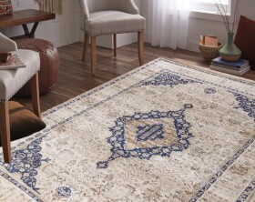 DumDekorace Vícebarevný vintage koberec Šířka: 200 cm | Délka: 290 cm