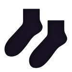 Pánské vzorované ponožky 054 černá 41-43
