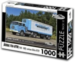 RETRO-AUTA Puzzle TRUCK č.10 Škoda 706 RTTN s návěsem Orličan N12CH