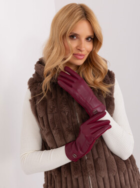 AT RK 239801 rukavice.11 bordó L/XL