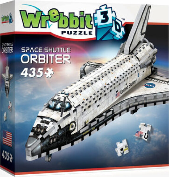 WREBBIT 3D puzzle Raketoplán Orbiter