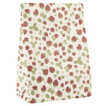 Ib Laursen Papírový sáček Strawberries 28,5 cm, červená barva, papír