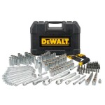 DeWalt DWMT81534 - 205 dílná sada hlavic 1/4" 3/8" 1/2" a příslušenství s ráčnou (DWMT81534-1)